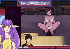 Avatar last airbender training session