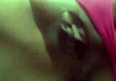 Linda in lingerie masturbates to a powerful squirting orgasm