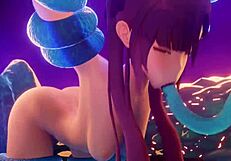 mona and slime clash in wild anime adventure with epic twists. get ready for crazy cartoon action!