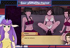 Avatar last airbender training session