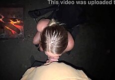 Fat Guy Masturbates Publicly