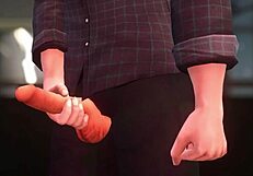 A hero's night off in 3D hentai preview