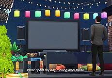 A hero's night off in 3D hentai preview