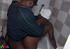 My husband fucks our new neighbour roughly