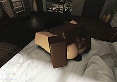 Taking Control of This Girl in Her Bedroom for Rough Anime Action. POV Style Rules!