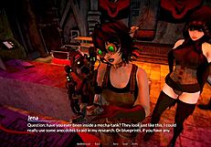 playing harem hotel 413 in 3d anime style at the hotel