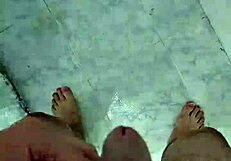 Young Twink Pisses In The Shower During Homemade Fetish Session