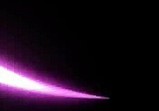 Woman relaxes with legs spread and chest attention