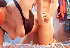 I fuck my stepmom's big ass during carnival!