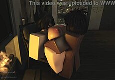 Taking Control of This Girl in Her Bedroom for Rough Anime Action. POV Style Rules!