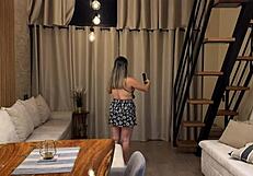 Stepbrother Fucks Stepsis in Doggystyle Creampie