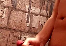 Young gay gives handjob to huge cock and cums a lot?