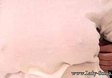 british milf lady sonia gets her big tits groped