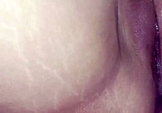 Indian couple enjoys close-up pussy licking and creampie