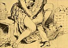 विंटेज इरोटिक इलस्ट्रेशन से रेट्रो डिजायर उभरती है कॉमिक स्टाइल में