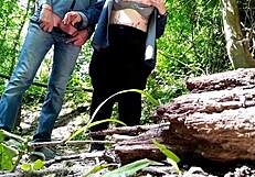 sexy fat stranger helped me cum outdoors 😍