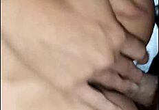 maid bent over in bed for intense doggystyle sex