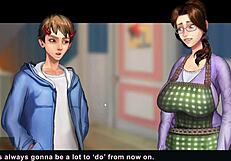 taffy tales part 4: student and teacher in anime hentai adventure with big tits