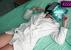 Stepson, Don’t Cum Inside! Blindfolded Stepmom Found in Shocking Scene