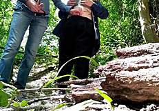 sexy fat stranger helped me cum outdoors 😍