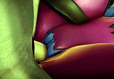 Widowmaker blowjob and deepthroat in Overwatch SFM animation