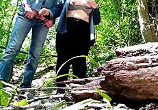 sexy fat stranger helped me cum outdoors 😍