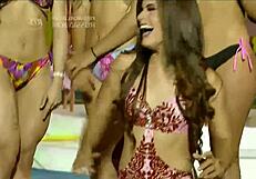 Girls Parade In Lingerie Under The Sun!