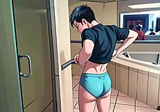 Does this emo babe take big dick to pay her rent?