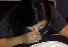 Brunette Teen Gets Facial After Wild Blowjob Wow!