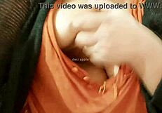 asian amateur girl with big tits contrasts her sexy body intriguingly