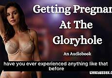 New girl intensely enjoys gloryhole gangbang for pregnancy creampie