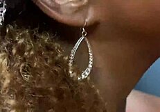 ebony wife asks, 'want to see my ass in the bookstore before cumming?'