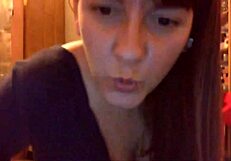 Strange tale unfolds. Shemale doll with big penis and vagina gets oiled up for weird play.