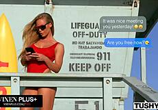 Nicole Aniston experiences her first anal in Vixenplus, leading to huge gapes.