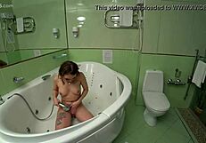 Busty Russian Blonde Gets Hard Fuck With Blowjob And Orgasm