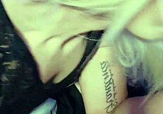 Gorgeous T Girl Slobbers On The Knob