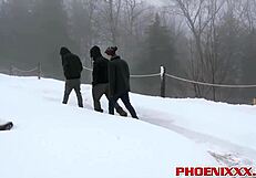 Twinks roscoe jimmy and hunter threesome passion