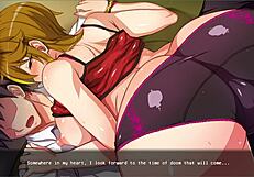 i watch my busty wife get creampied in this netorare hentai end