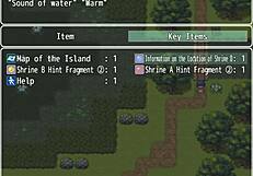 in the hentai game, strangers get excited by natsuki's body