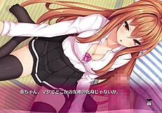 Lingerie-clad girls in bukkake hentai blowbang game