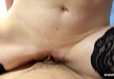 Hey, watch this skinny teen Mia in rough amateur action!