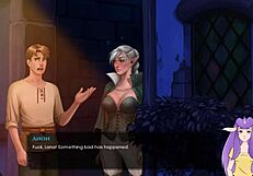 Ebony Cowgirl Lana Rides Monster Cock in Sexy Anime Cartoon Scene Part 31