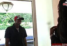 curvy black girl with big ass wants that big black cock during sex, oh man.