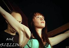 Whispers of Pain in Hardcore Bdsm and Bondage Teen 18+ Slave Licking Cum