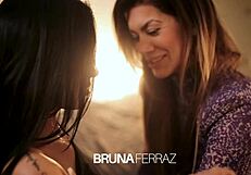 bruna ferraz and vitoria vonteese full fuck in sheer lingerie