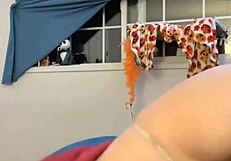 What makes anal play so wet and intense with big clits?