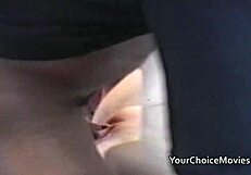 Black guy dives in for seconds after messy creampie in wild homemade threesome