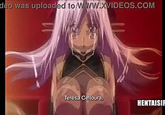 fiesty princess becomes lactating cum bucket in uncensored hentai 😈