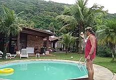 Blonde Latina BBW Orgy in Mansion with Snow White and Atrís Mike.