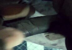 débora andrade sucks big black cock on bathroom floor